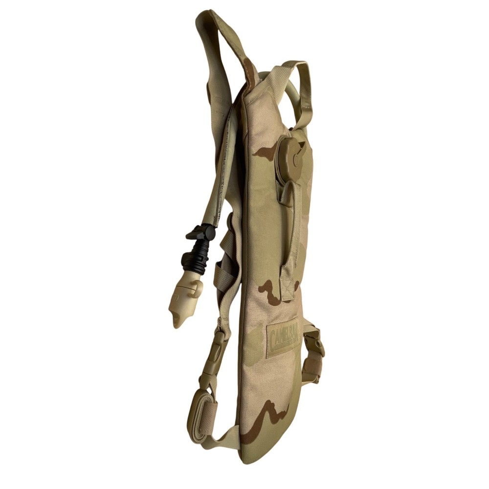 CamelBak Maximum Gear Desert Camo Nylon With Adjustable Straps Hydration Pack 3L