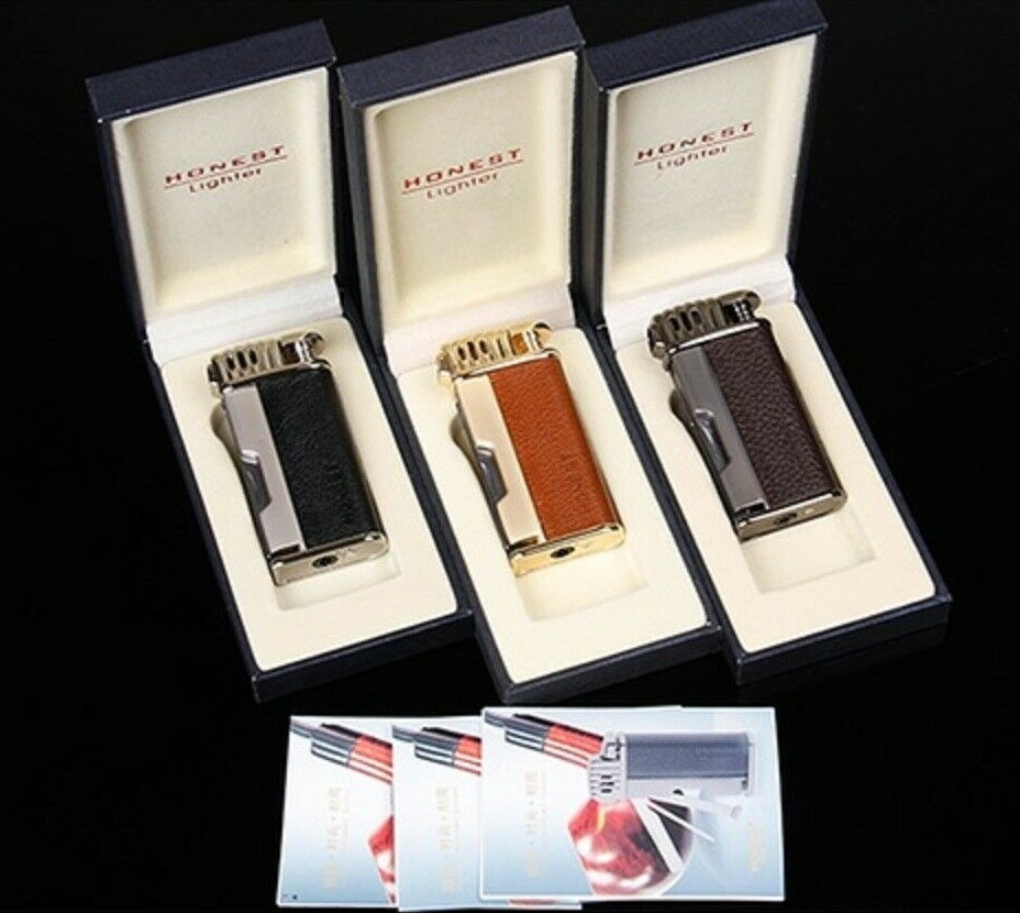 Tobacco Lighter Honest Retro Multi-function Butane Gas W/ Tools, Gift Box