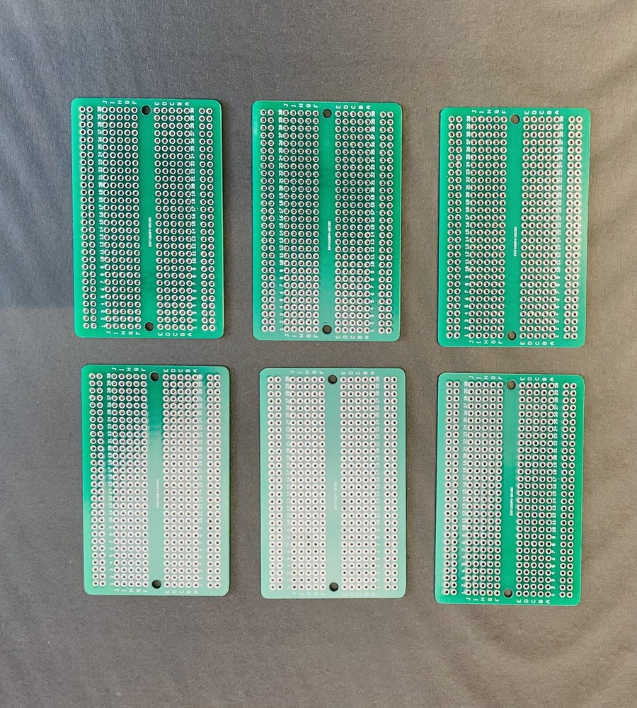 Perms-Proto Half Sized Breadboard PCB Perf Boards Prototyping Welding