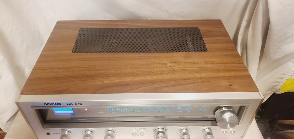 stereo Vintage NIkko Receiver Model NR-615 30watts/ch
