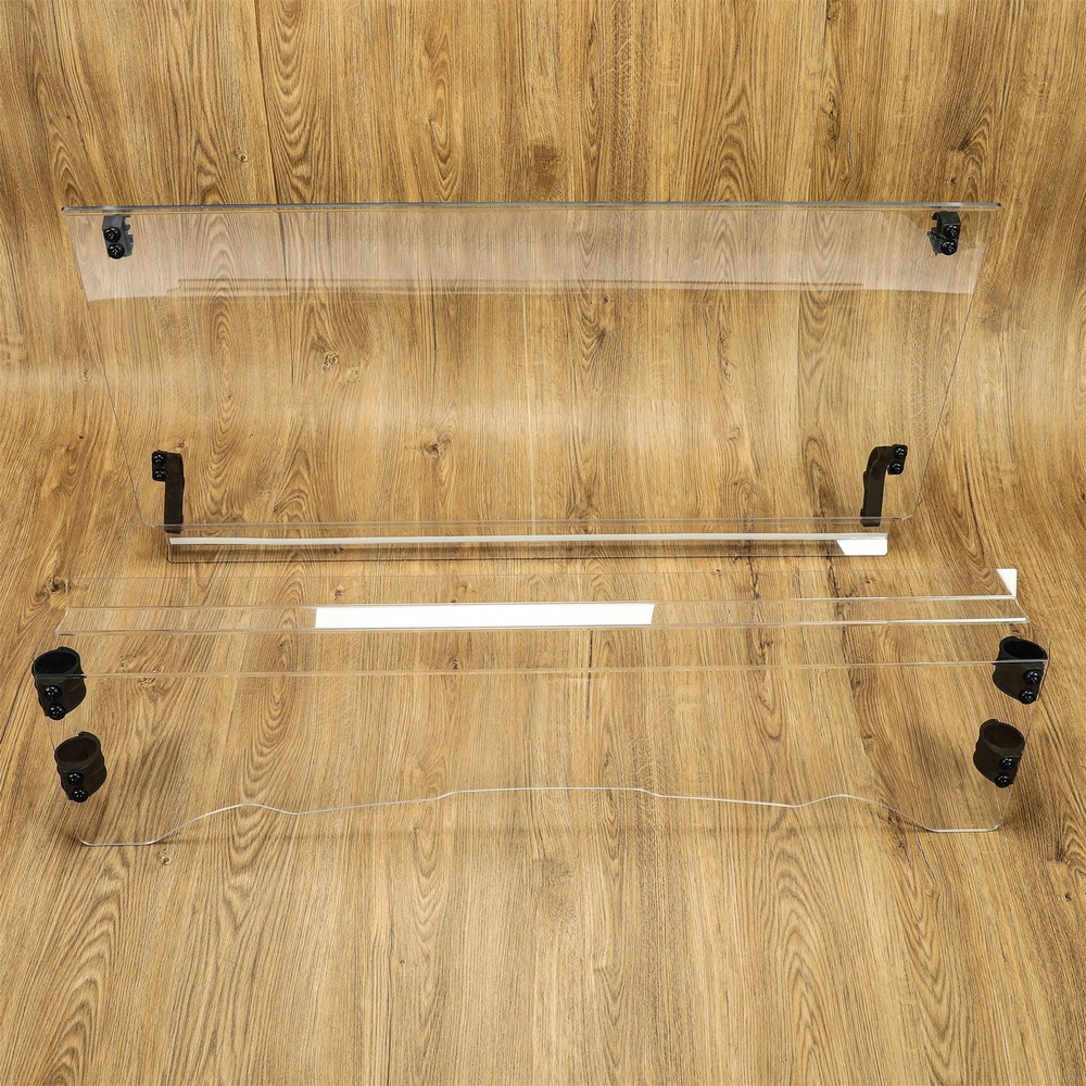 For Buck 200 / 400 New Clear UTV Flip Folding Front Windshield