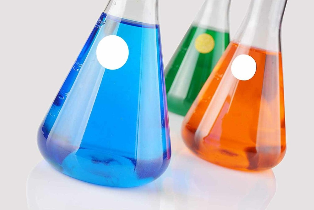 Round Sticker 3/4 Inch Multi Color Coding Dot Labels Writable Surface 1050 Pack