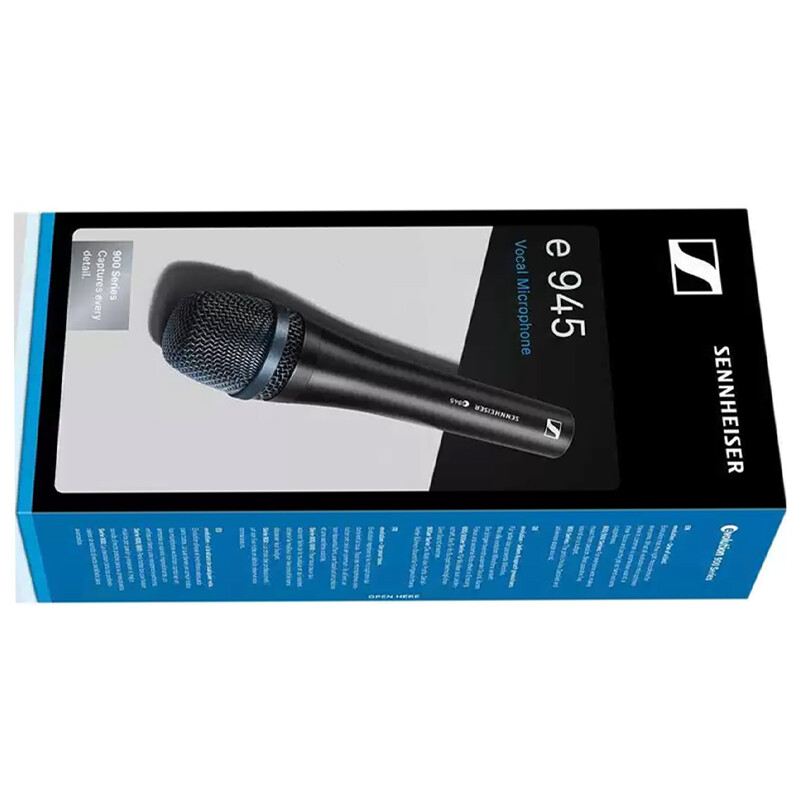 New Sennheiser Professional E 945 Dynamic Super-Cardioid Vocal Microphone Wired