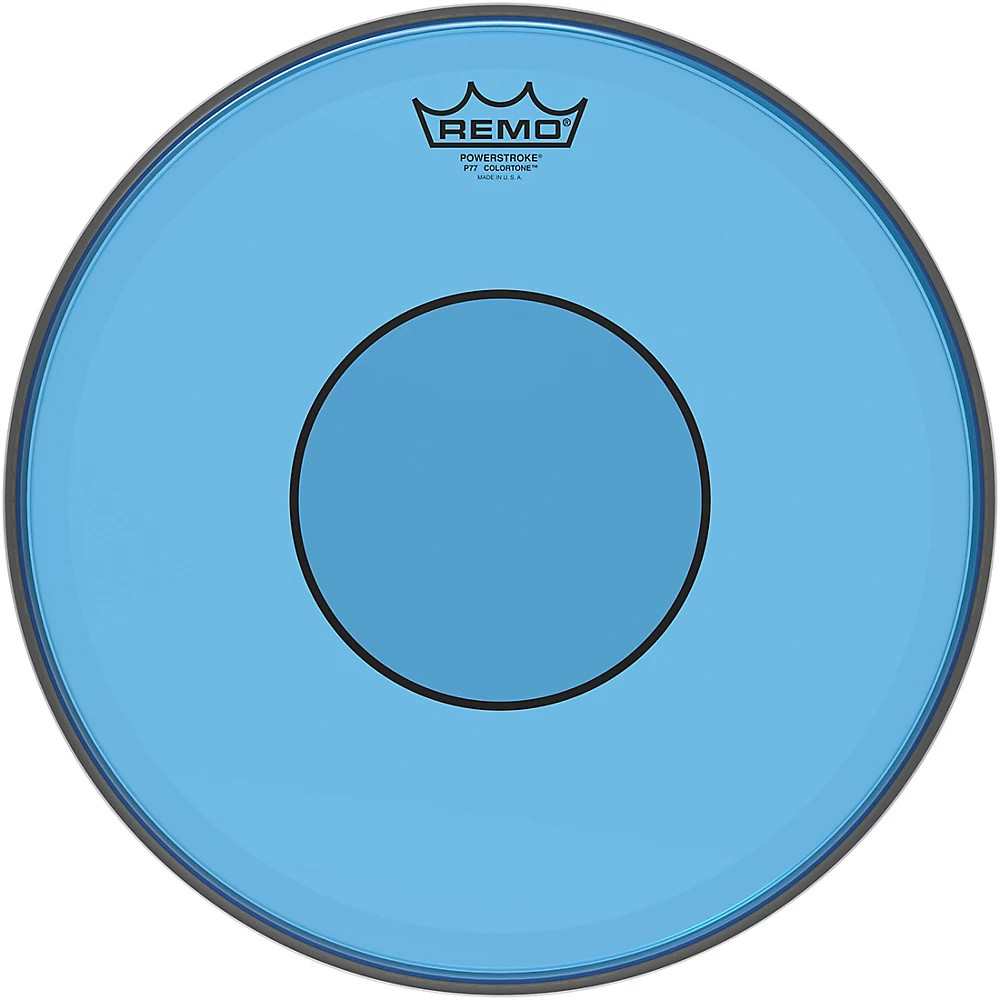 Remo Powerstroke 77 Colortone Blue Drum Head 13 in.