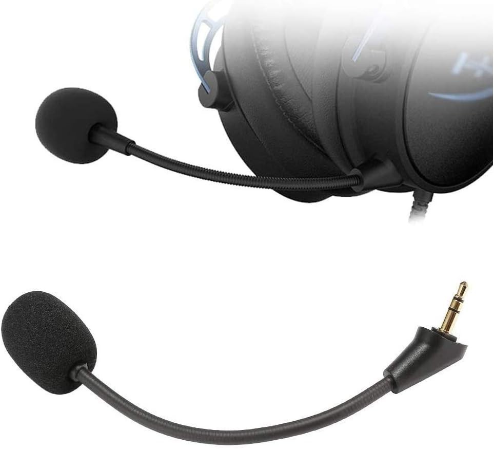 Omnidirectional Gaming Microphone for HyperX Cloud Alpha - Noise-Canceling Boom