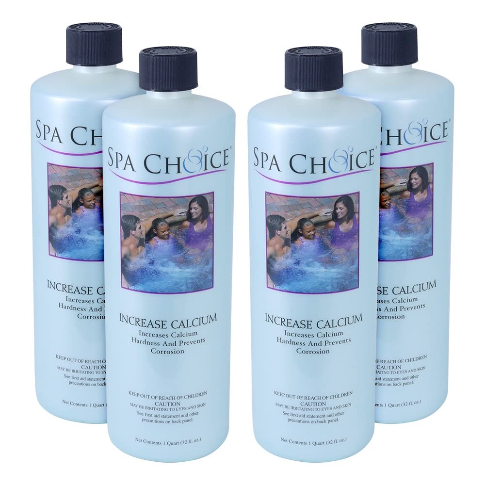 SpaChoice 1-Quart 4-Pack Premium Increase Calcium, Liquid Calcium Hardness Incre