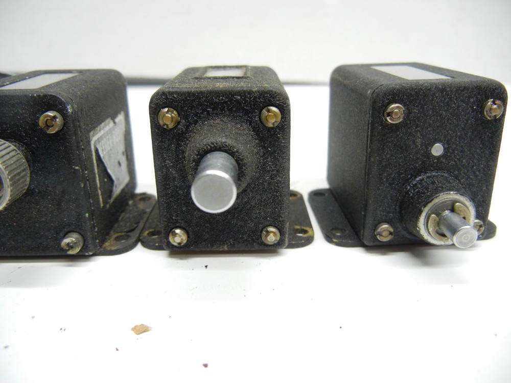 Veeder Root Digit Mechanical Counter Dial Reset Lot of 5