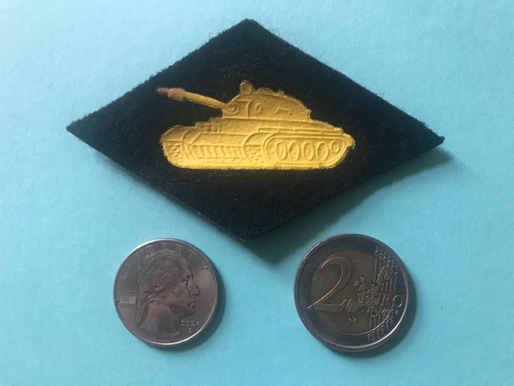 Soviet tank crew Breast PATCH 1960's-1980's-1990's