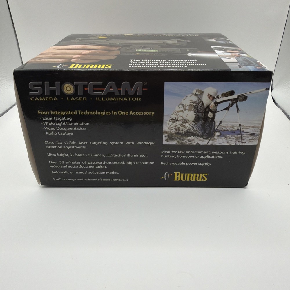 Burris Shotcam Digital Camera MPN 300225 Discont. NOS