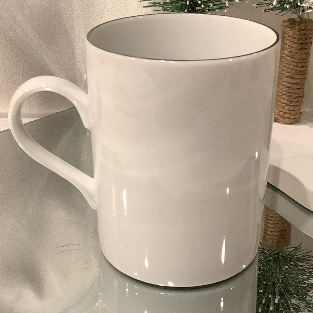 Pottery Barn Blitzen Reindeer 4” Mug