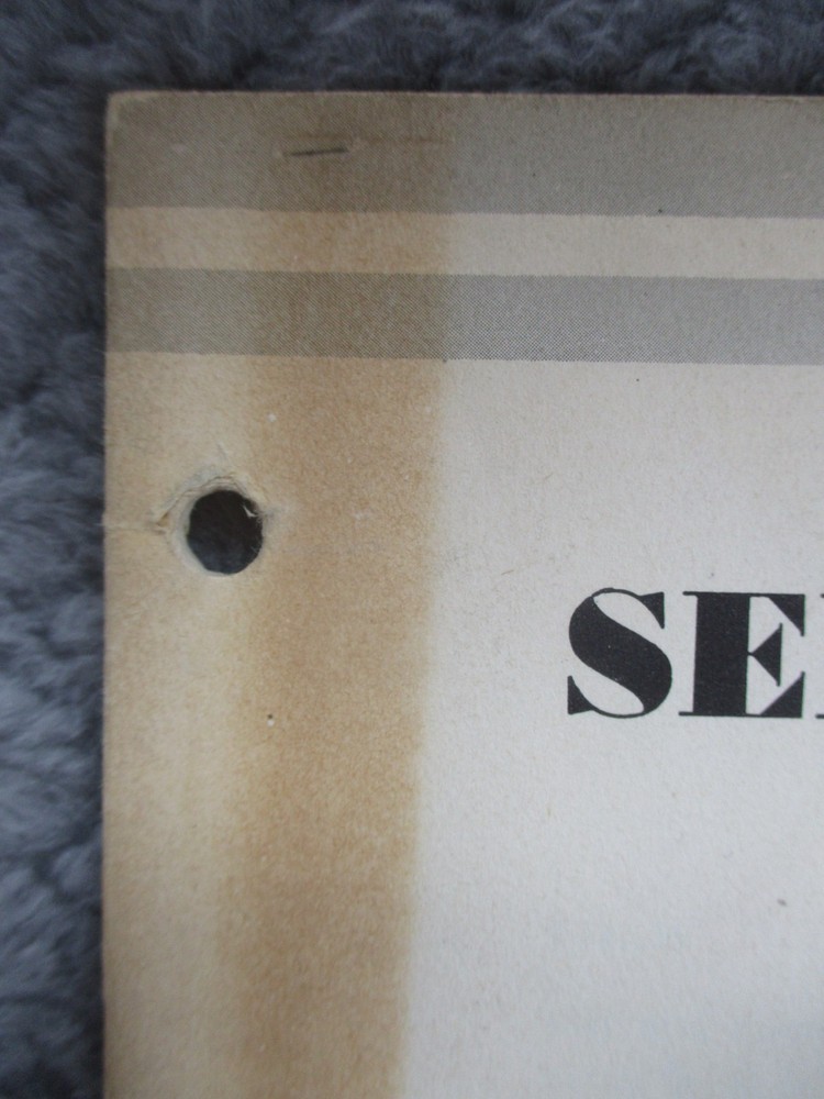 Seeburg Model “L” Automatic Record Changer Service Manual