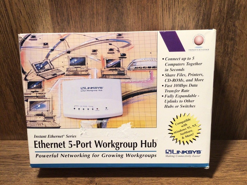 LINKSYS 5 PORT ETHERNET SWITCH (PSC007192)