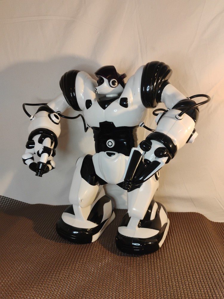 🔥 Rare Robosapien Humanoid 14" Robot No Remote 2004 Untested
