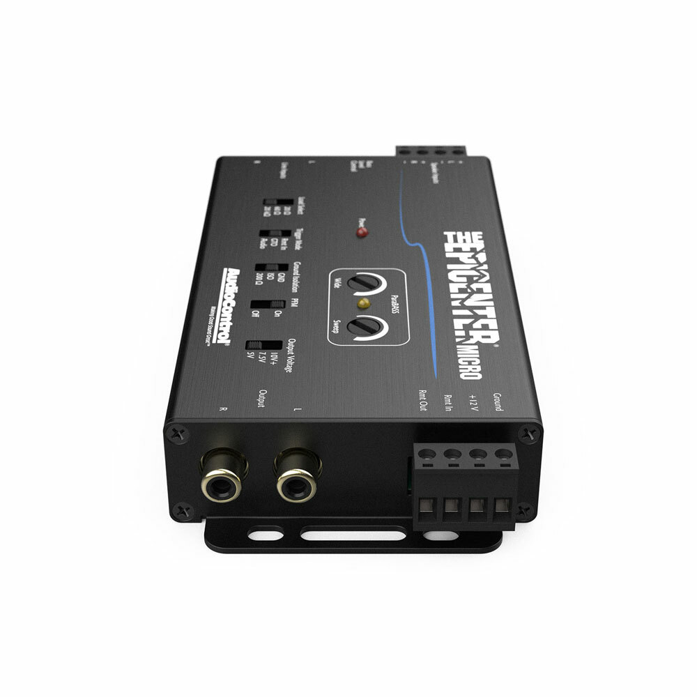 AUDIOCONTROL EPICENTER MICRO BASS RESTORATION PROCESSOR LINE OUTPUT CONVERTER