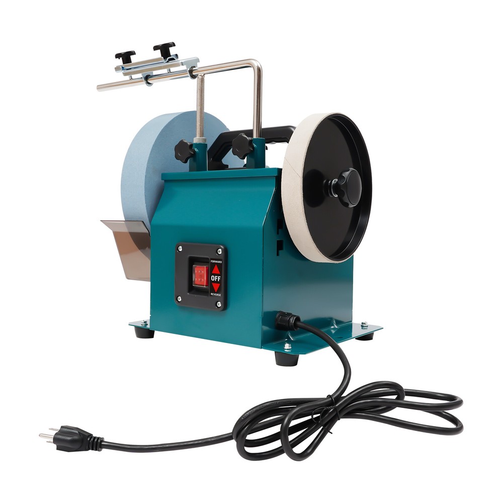 10-Inch Electric Knife Grit Sharpener Wet Stone Sharpening Grinding Machine