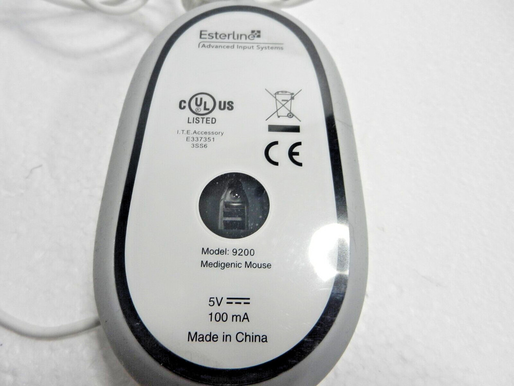ESTERLINE Medigenic Mouse # 9200 ADVANCED INPUT SYSTEMS