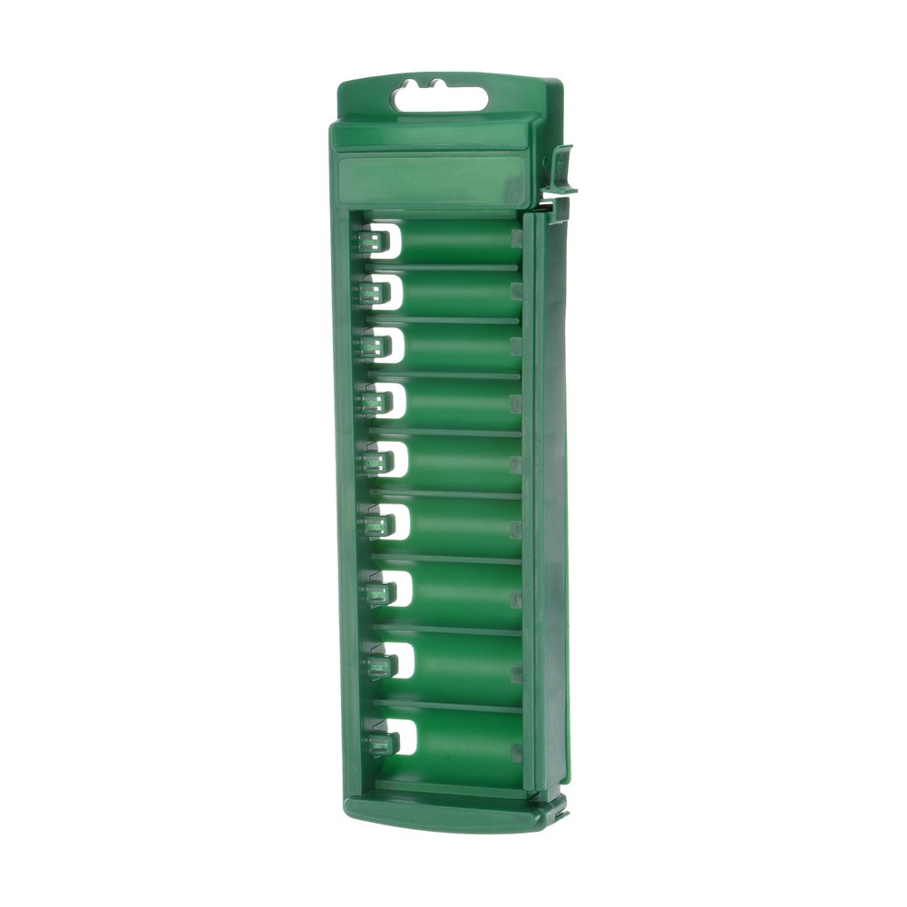 Socket Organizer 3/8" Drive 9 Slots Portable Deep Socket Clip Rail Holder
