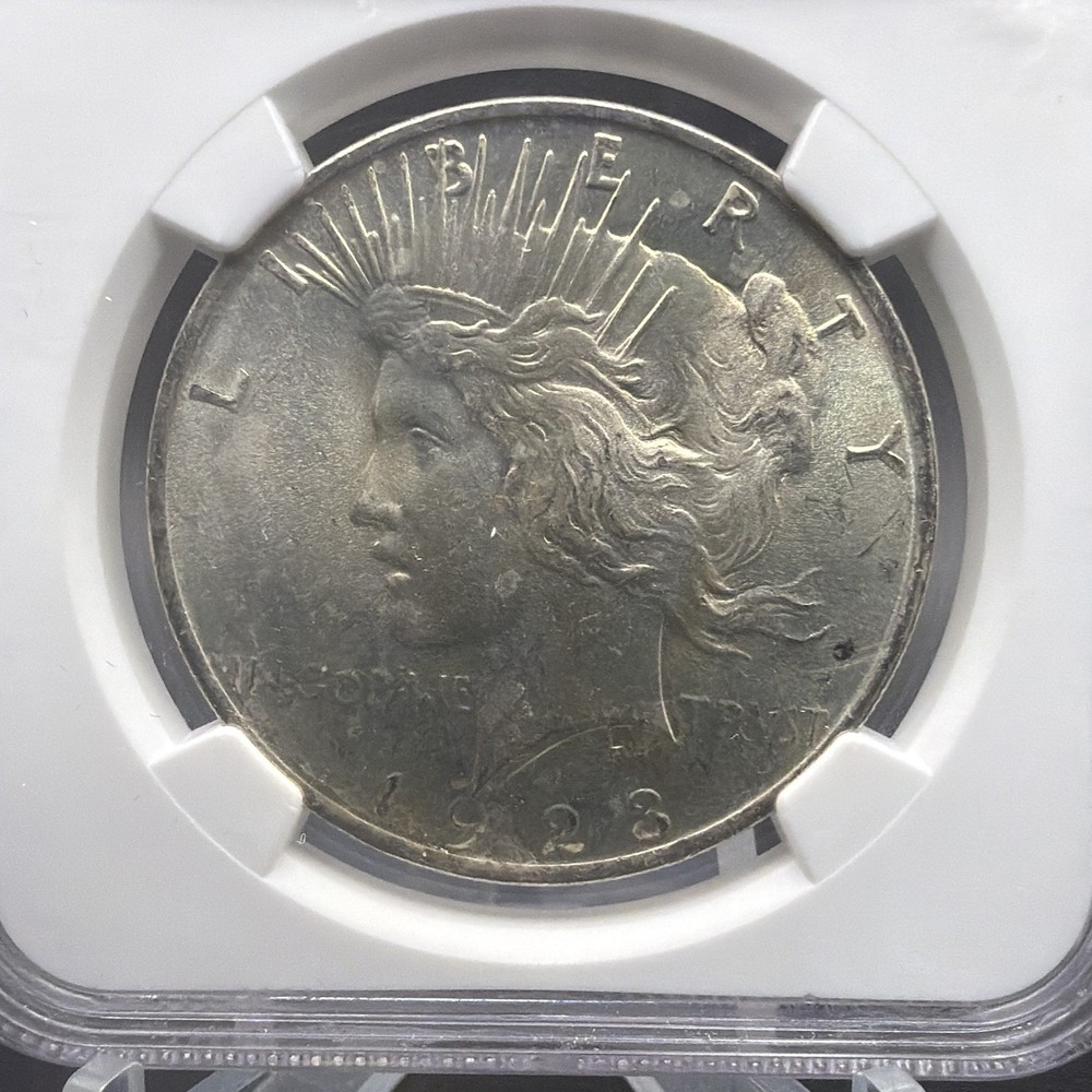 1923 $1 Peace Silver Dollar - NGC MS66