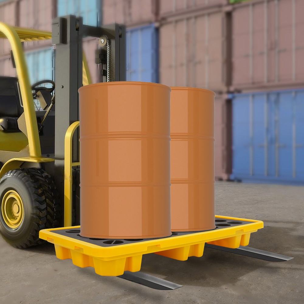 80L Spill Containment Platform Spill Platform w/Drain Outlet Spill Platform