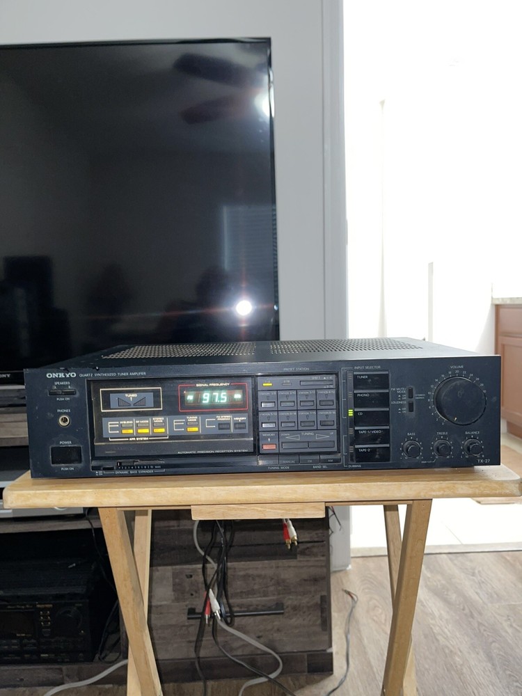 Onkyo TX-27 Quartz Synthesized Tuner Amplifier