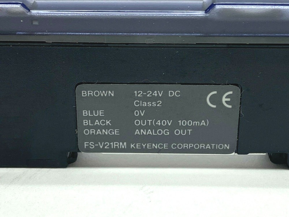 Keyence FS-V21RM Fiber Optic Amplifier Main Unit NPN Red LED