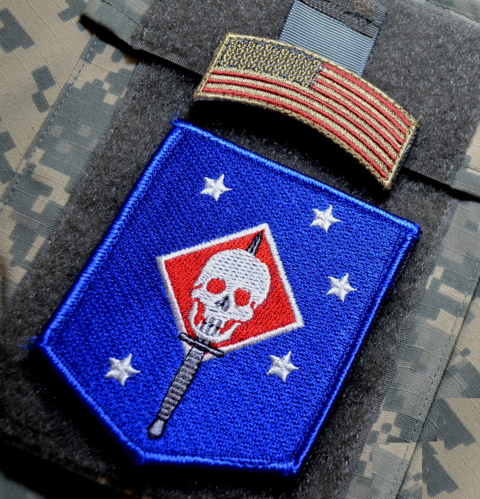 MARFORCOM JOINT TASK FORCE RECON vêlkrö PATCH: PARAMARINE RAIDERS (WWII Design)