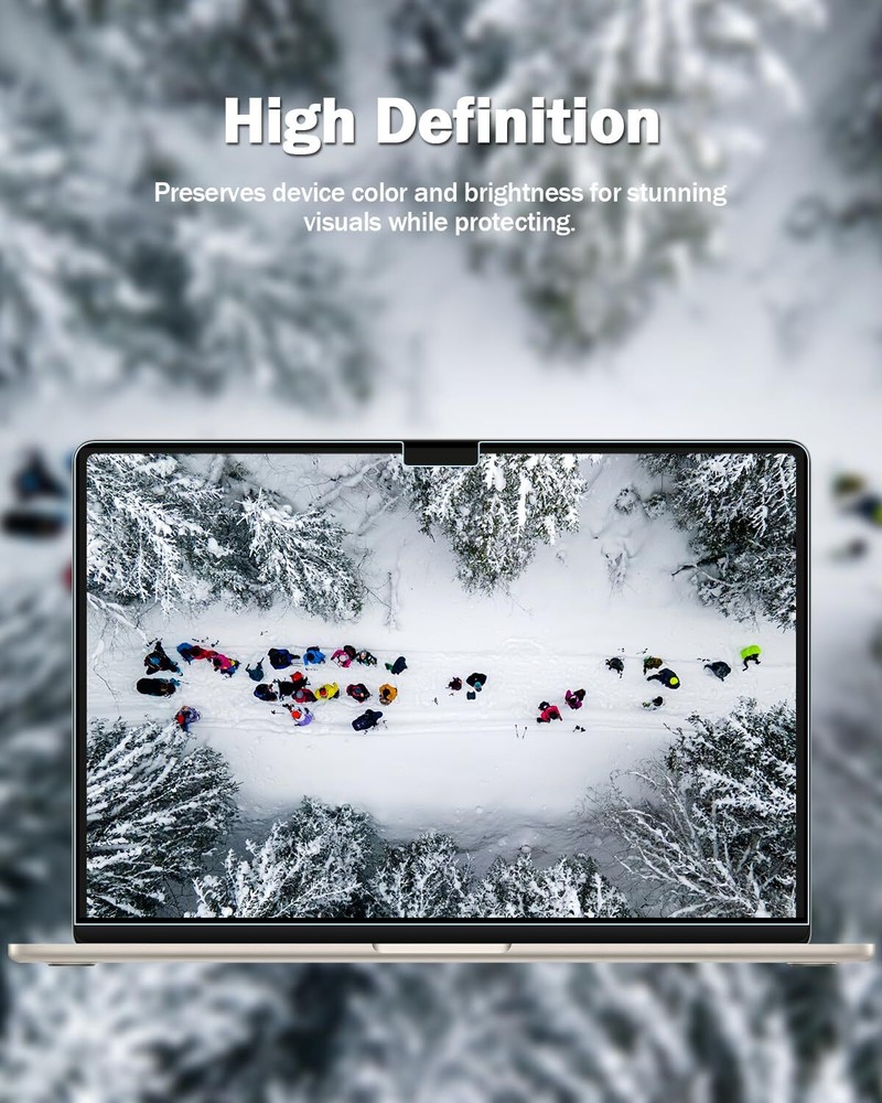 2-Pack Anti Blue Light Laptop Matte Screen Protector Compatible with MacBook ...