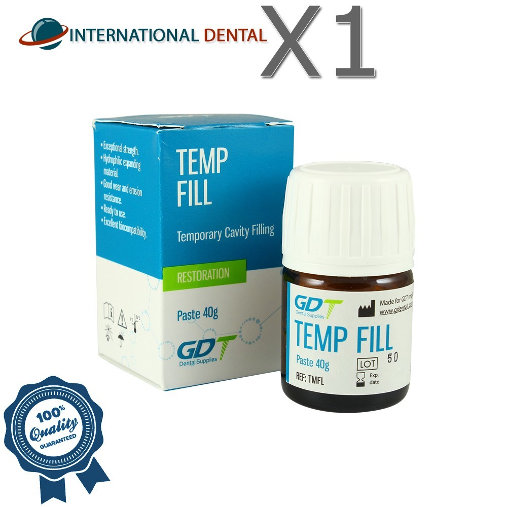 Temp Fill Temporary Filling Material Fast Setting Dental Repair Paste 40g