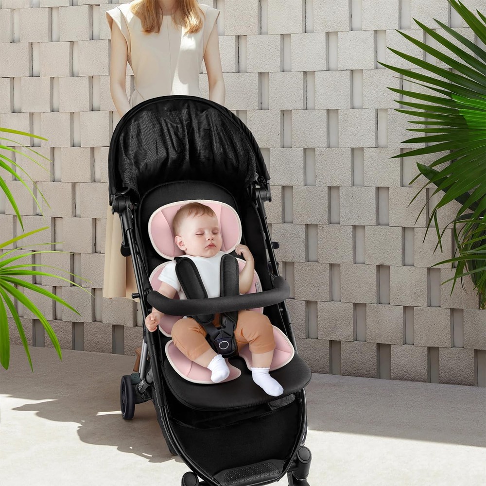 Baby Stroller Cooling Pad Universal Soft Cooler Pad Breathable Adjustable Car...