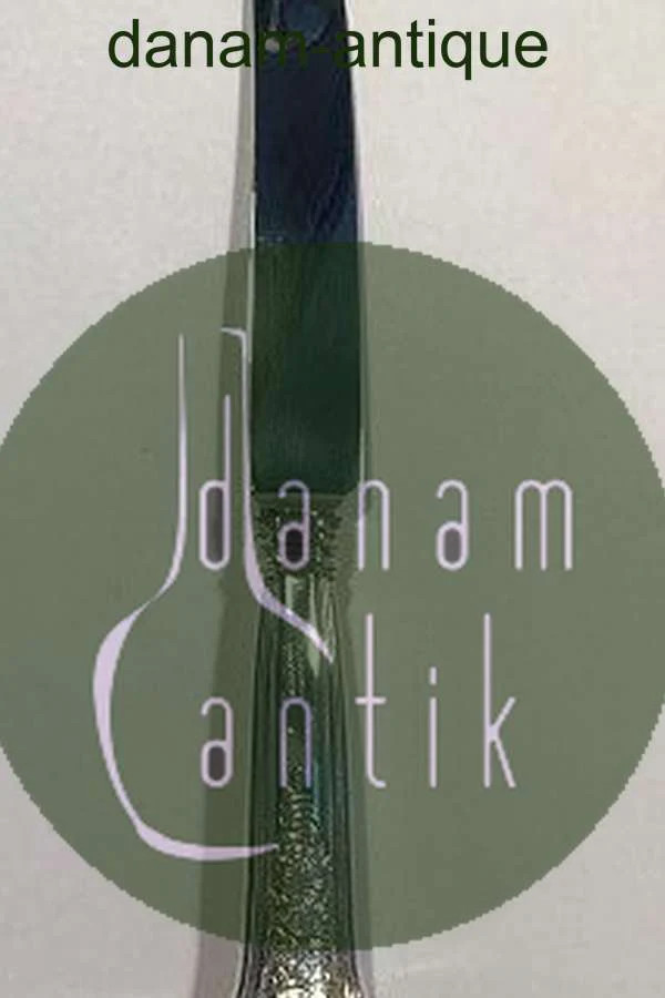 Georg Jensen Rosenborg Silver Plated Dinner Knife