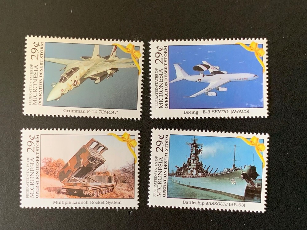 MICRONESIA SCOTT # 138 - 141 MNH