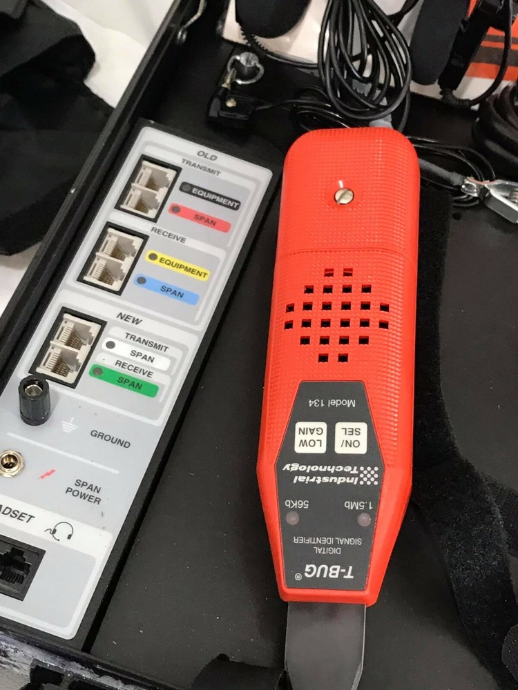 Industrial Technology Throwmaster 409 System Transfer Set Power Tested USED.