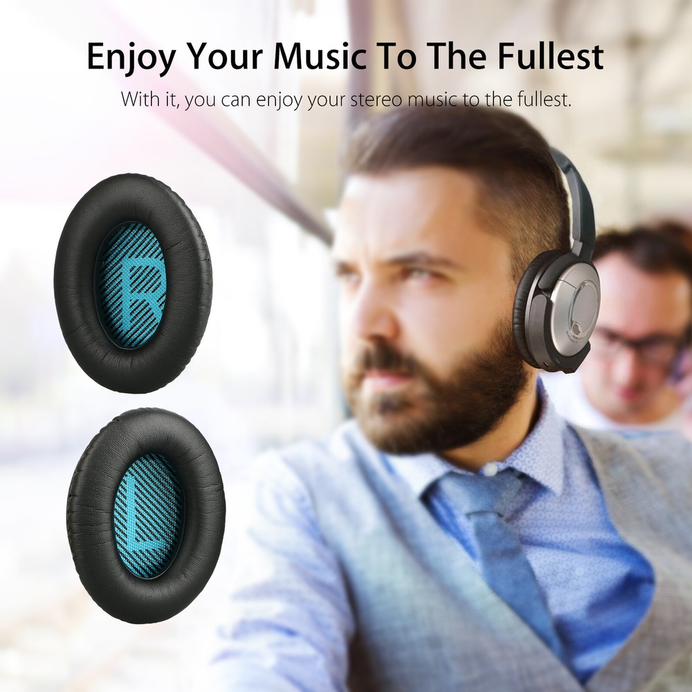 Replacement Kit for Bose QC15 Soft Memory Foam Ear Pad HeadSet NEW