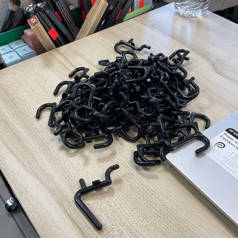 70 pack j hooks for pegboard