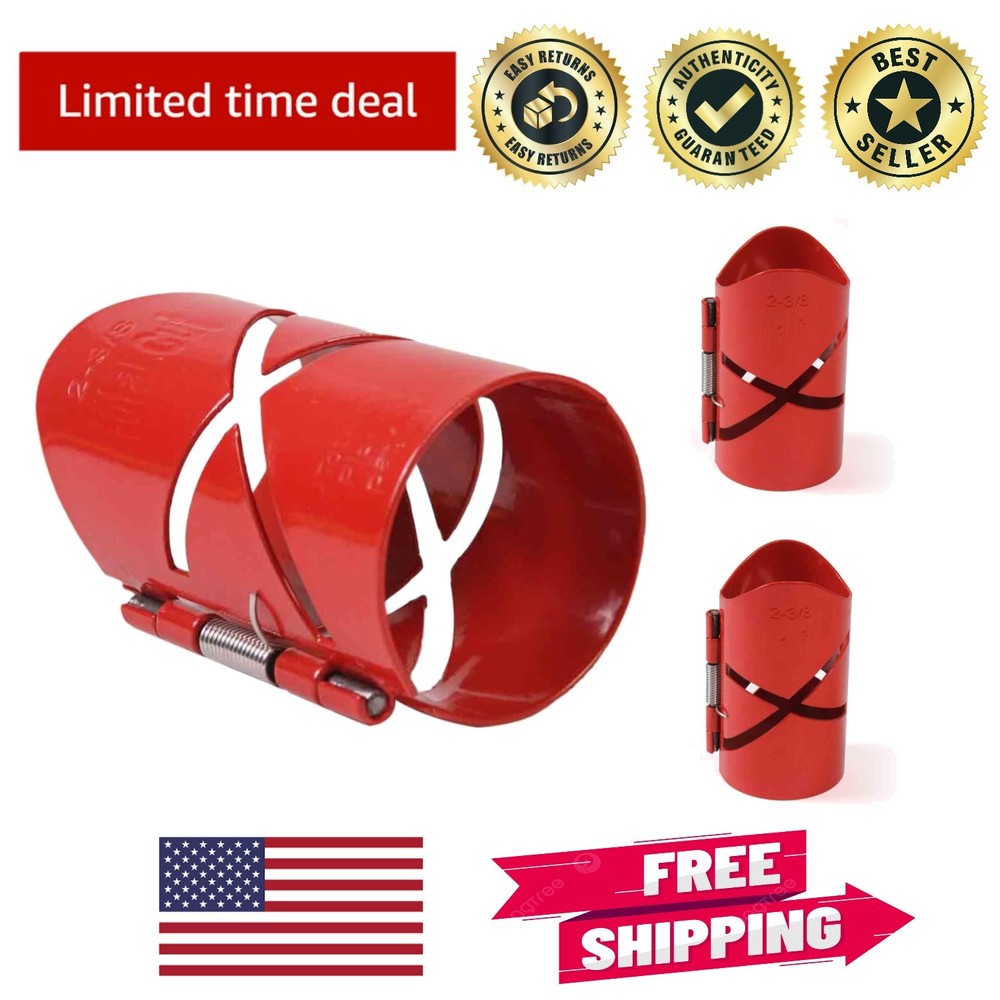 Efficient 2 3/8" Pipe Marking Tool with Accurate Angle Slots - 4 Tools in 1