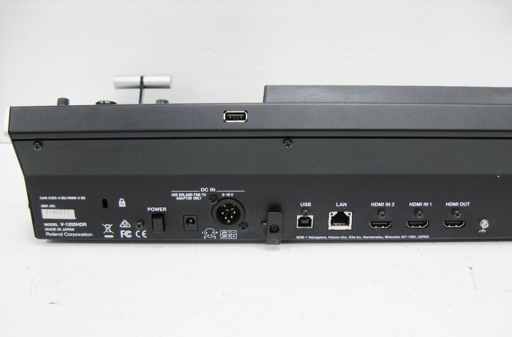 Roland V-1200HDR Video Switcher Control Surface