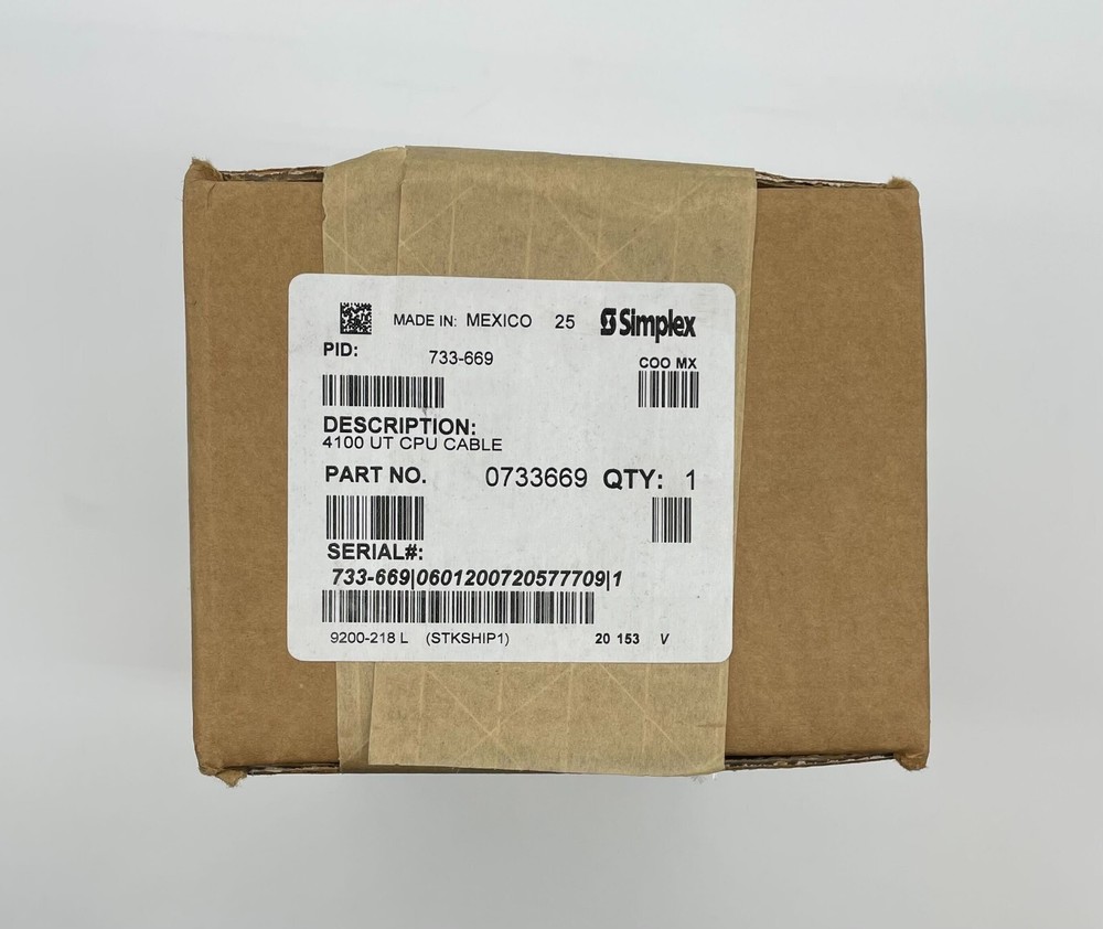 Simplex 733-669 - Same Day Shipping (SEALED)