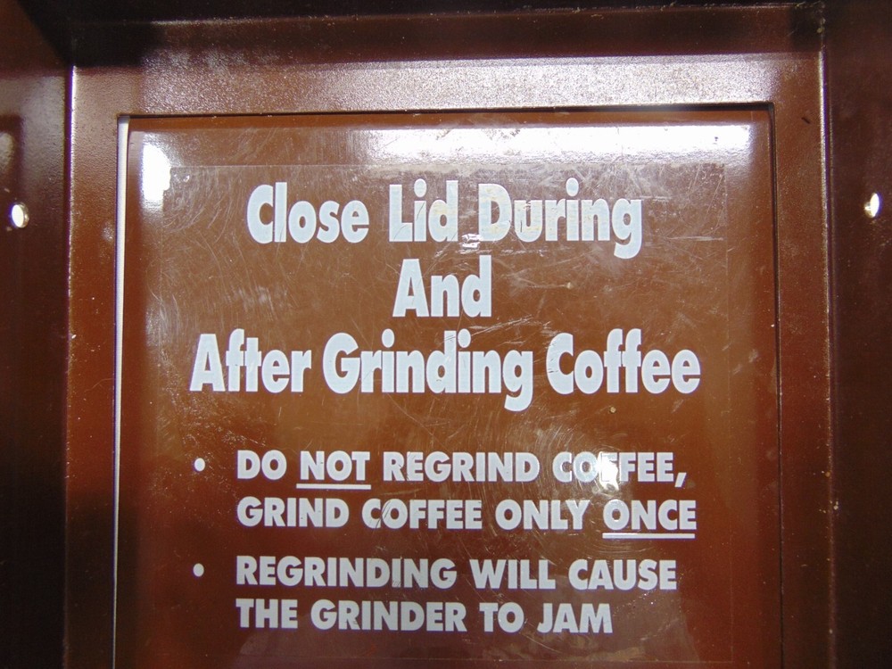 GrindMaster Coffee Grinder Model # 850 A Replacement Part Brown Lid