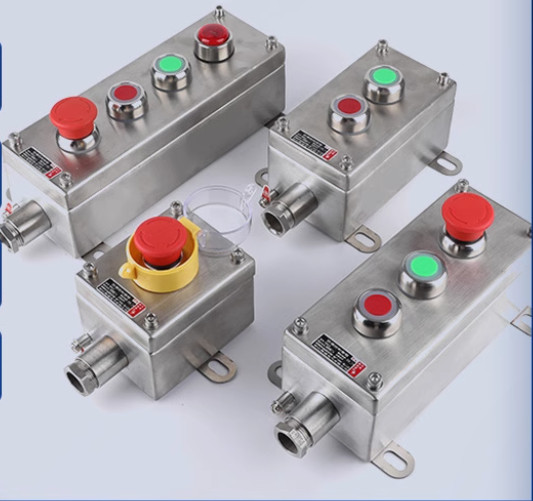 Explosion-proof Stainless Steel Button Box Emergency Stop Control Switch