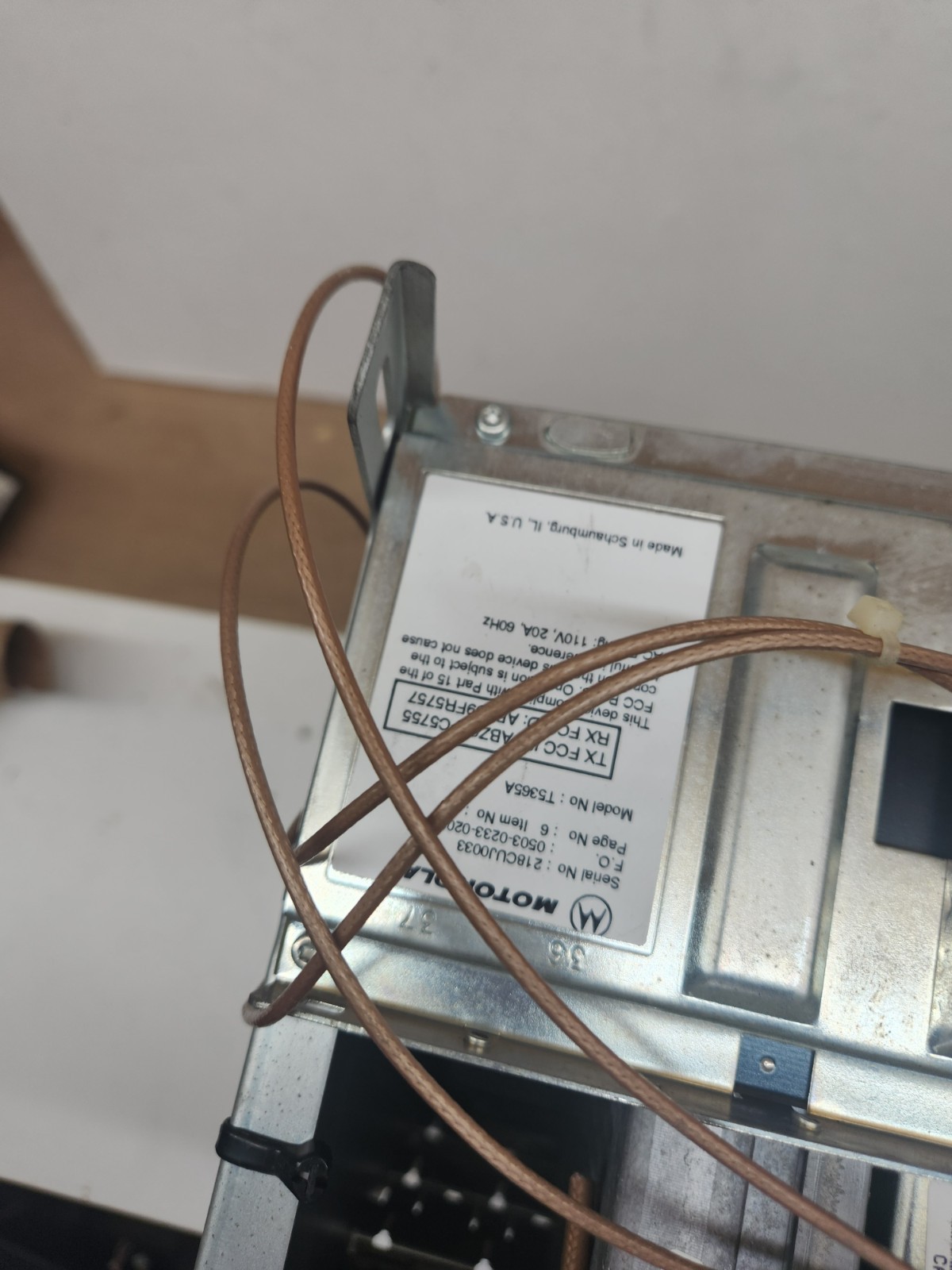 Motorola T5365A Repeater Base Station Quantro