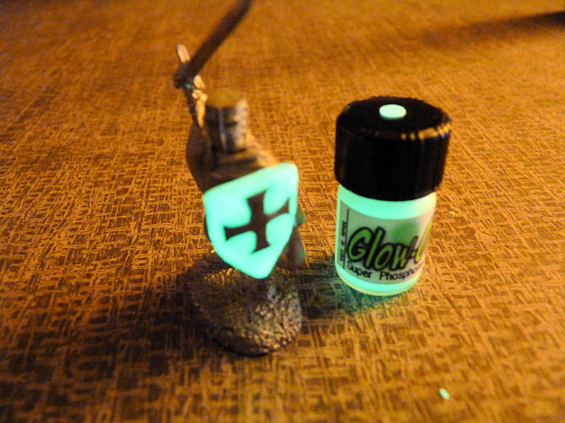 Glow-On ORIGINAL Glow Paint For Gun Sights, Fishing Lures, Lg 9.2ml Vial, Bright