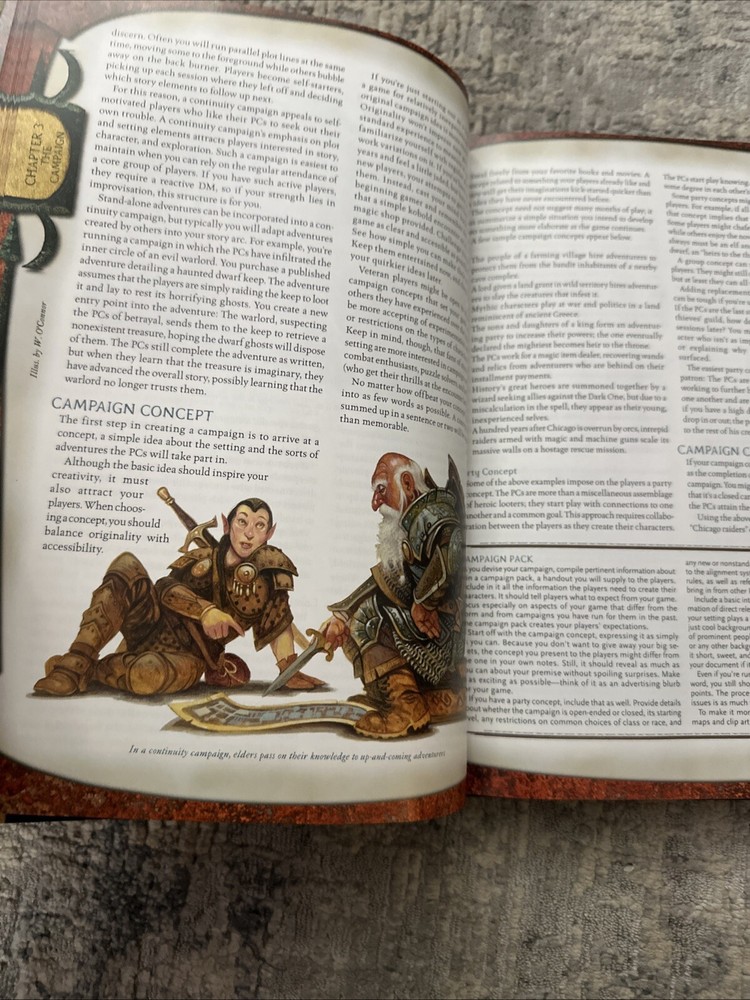 Dungeons & Dragons DUNGEON MASTERS GUIDE II Hardcover Book !