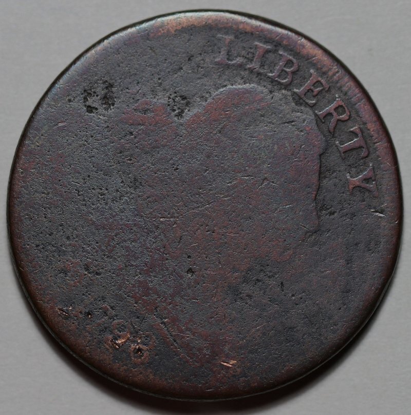 1798 Draped Bust Large Cent - US 1c Copper Coin