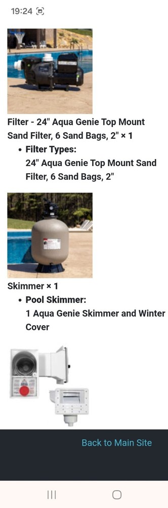 Inground Vinyl Pool Kit 16x32 Rectangle Swimming Pool