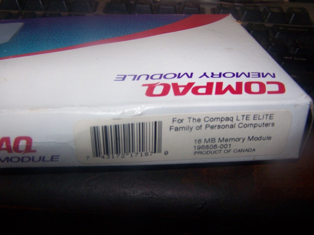 Compaq LTE Elite 16MB Memory Module P/N 196806-001
