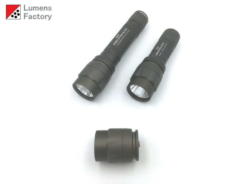 3 Mode KL4 Style LED Head Surefire E1 E1e E1D E1L, 1 Cell Setup (Natural) 4000K