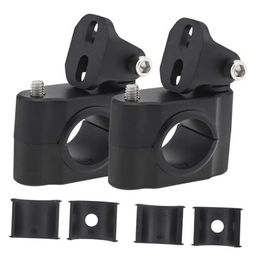 Windance 2pcs Light Bar Mounting Bracket,Aluminum Alloy Spotlight Mounting