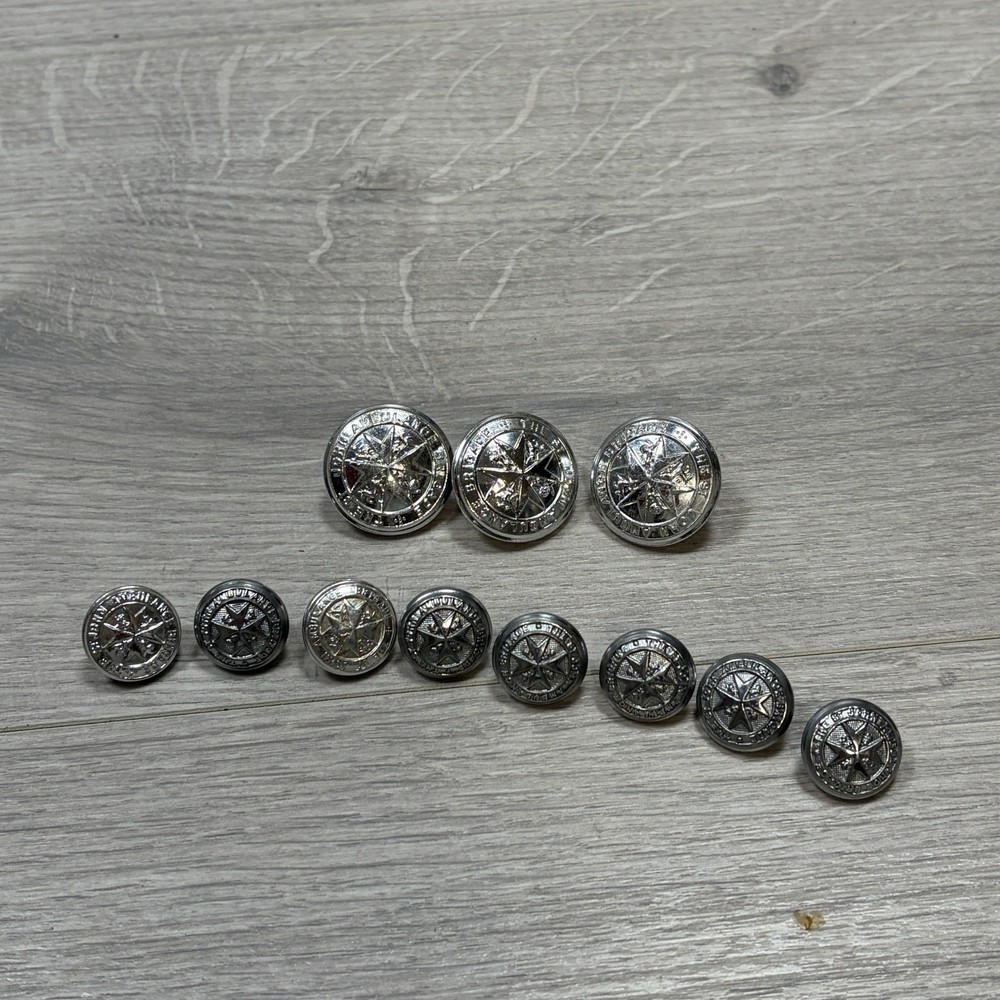 St John Ambulance Buttons Vintage Bundle