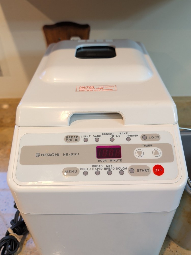 Hitachi HB-B101 Automatic Home Bakery Bread Machine – Reliable & Easy to Use