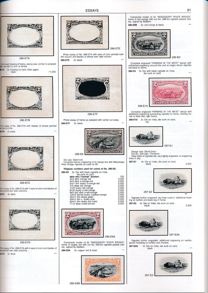 Scott Catalog of US Essays and Proofs 2025 - Reference Book - 2nd Ed NEW!
